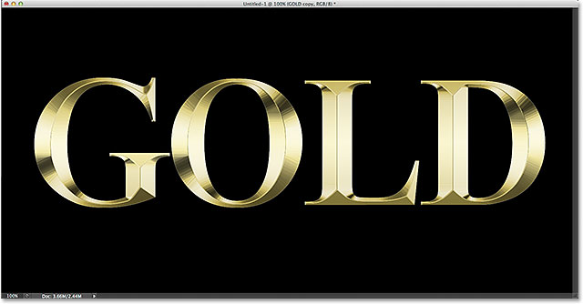 ps怎么把东西变成黄金,ps把字体弄成黄金字体