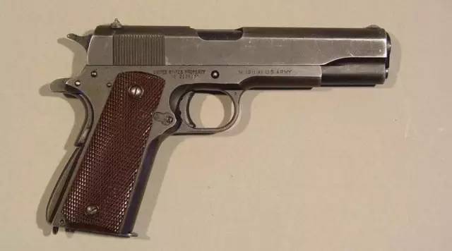m1911手枪一战经典战例,m1911手枪和m1911a1的区别