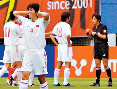 李玮锋vs安贞焕,中国对韩国足球李玮锋