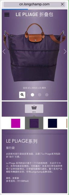 longchamp珑骧饺子包,longchamp饺子包爆款