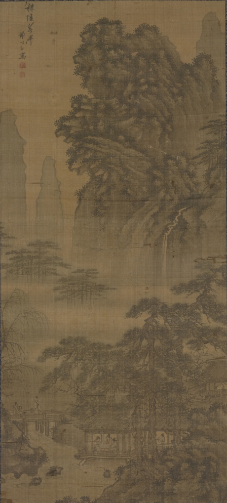 日本回流的中国画,一幅中国国宝级画