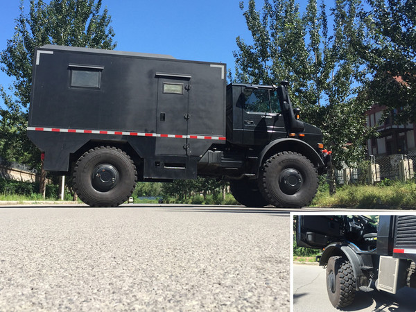 乌尼莫克六驱越野车,用军