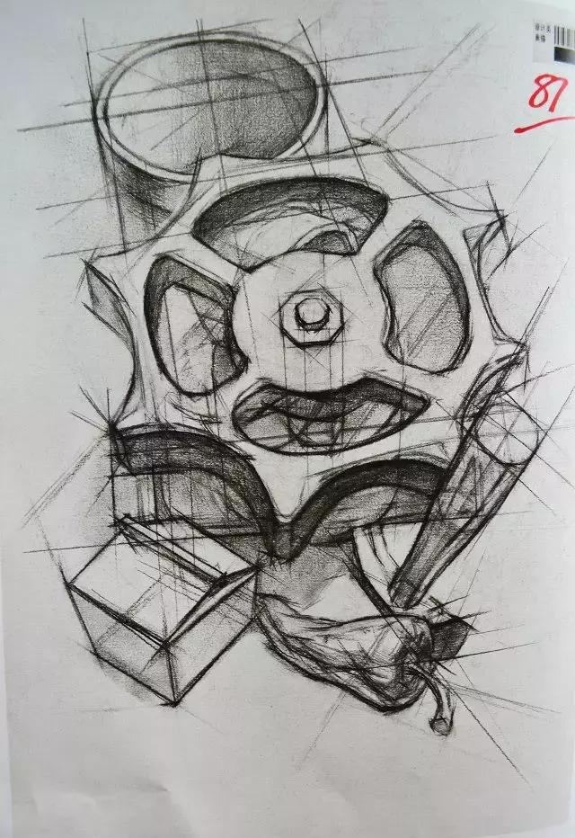 四川美术学院高分卷素描,四川美术高分卷