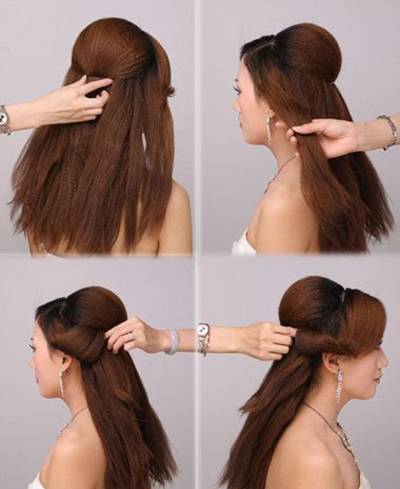 端庄优雅的韩式新娘盘发,新乡哪教韩式新娘盘发