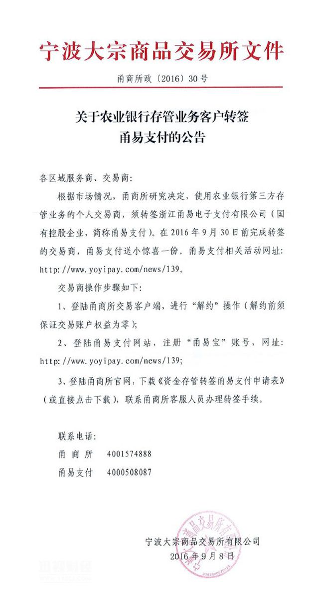 2016.9.9|要素市场新动态：港交所与山东省共推大宗发展