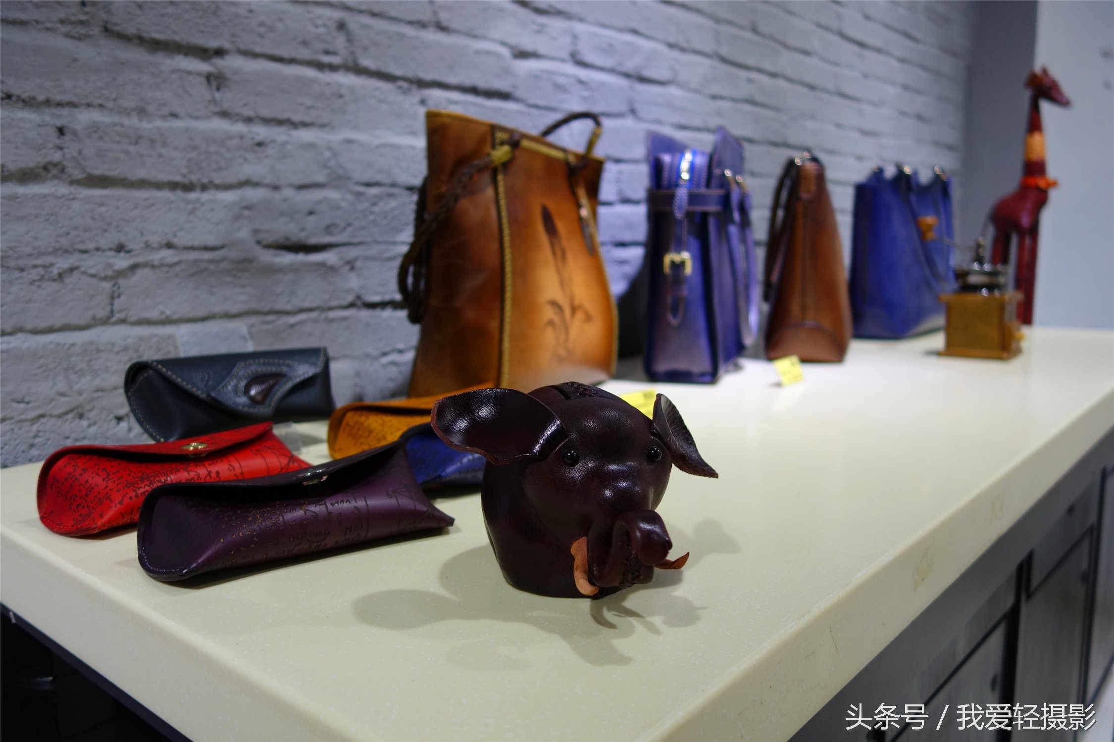 手工皮具包包全流程,皮具定制包包制作