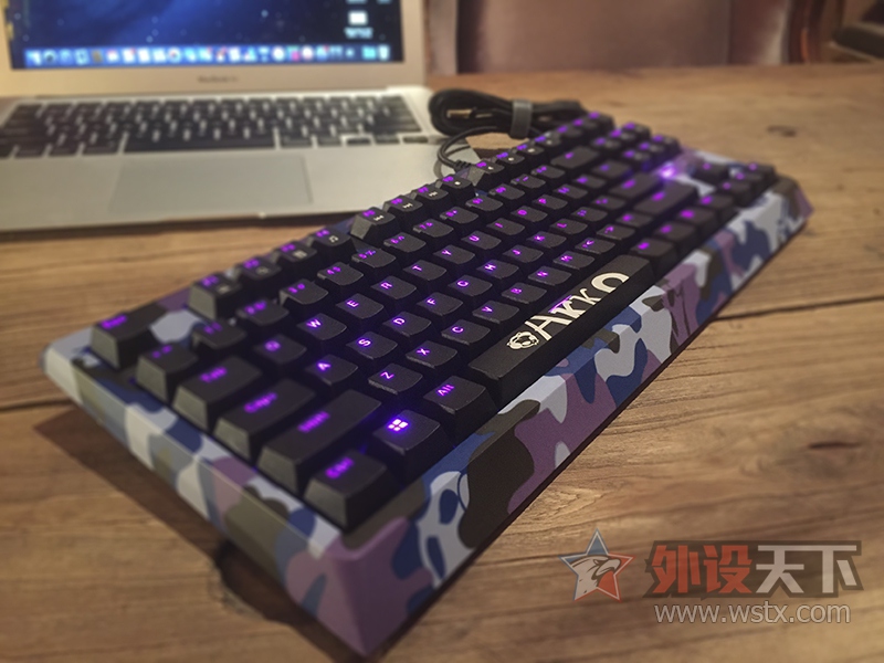 akko96键机械键盘评测,akko机械键盘青绿色