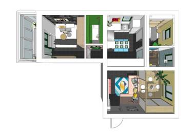 117平三房改4室最佳方案,39平老房改造翻新全过程