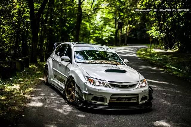 topsecret改装,国外翻新斯巴鲁翼豹sti