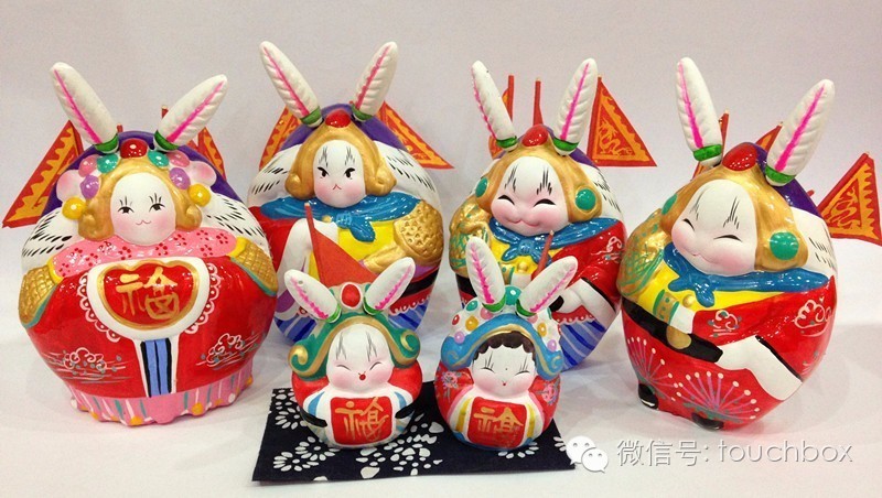 中秋兔子灯笼手工制作方法,可爱兔儿爷灯笼制作