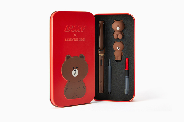 高颜值凌美钢笔,凌美布朗熊钢笔怎么装墨水