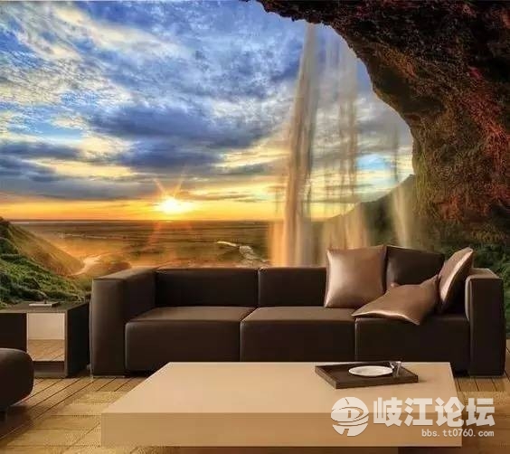 嫌白墙单调,家里墙壁太单调就试试贴点墙纸