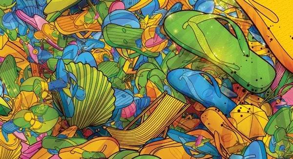 斑斓创意插画,灵动插画