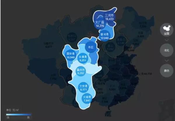 沧州各县市房价表,沧州各县市房价最新排名