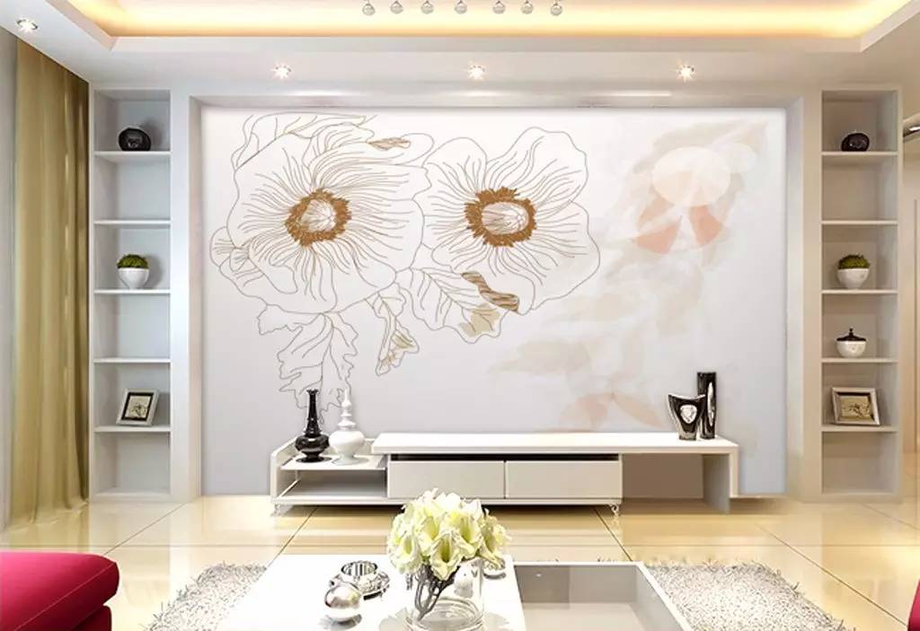 简单实用大面积电视背景墙,不踩坑的电视背景墙