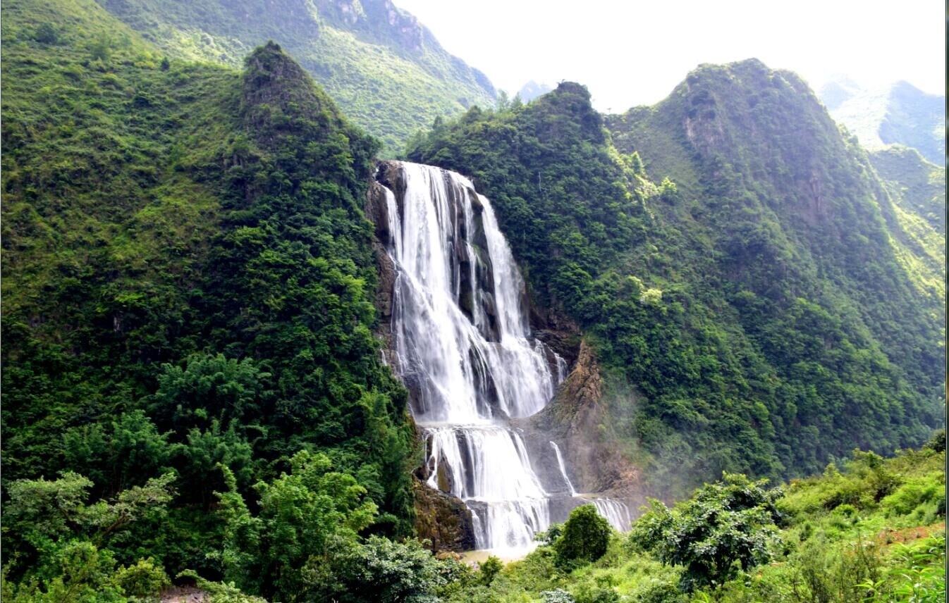 黄果树瀑布不同方位的景观,黄果树瀑布群中最好看的瀑布