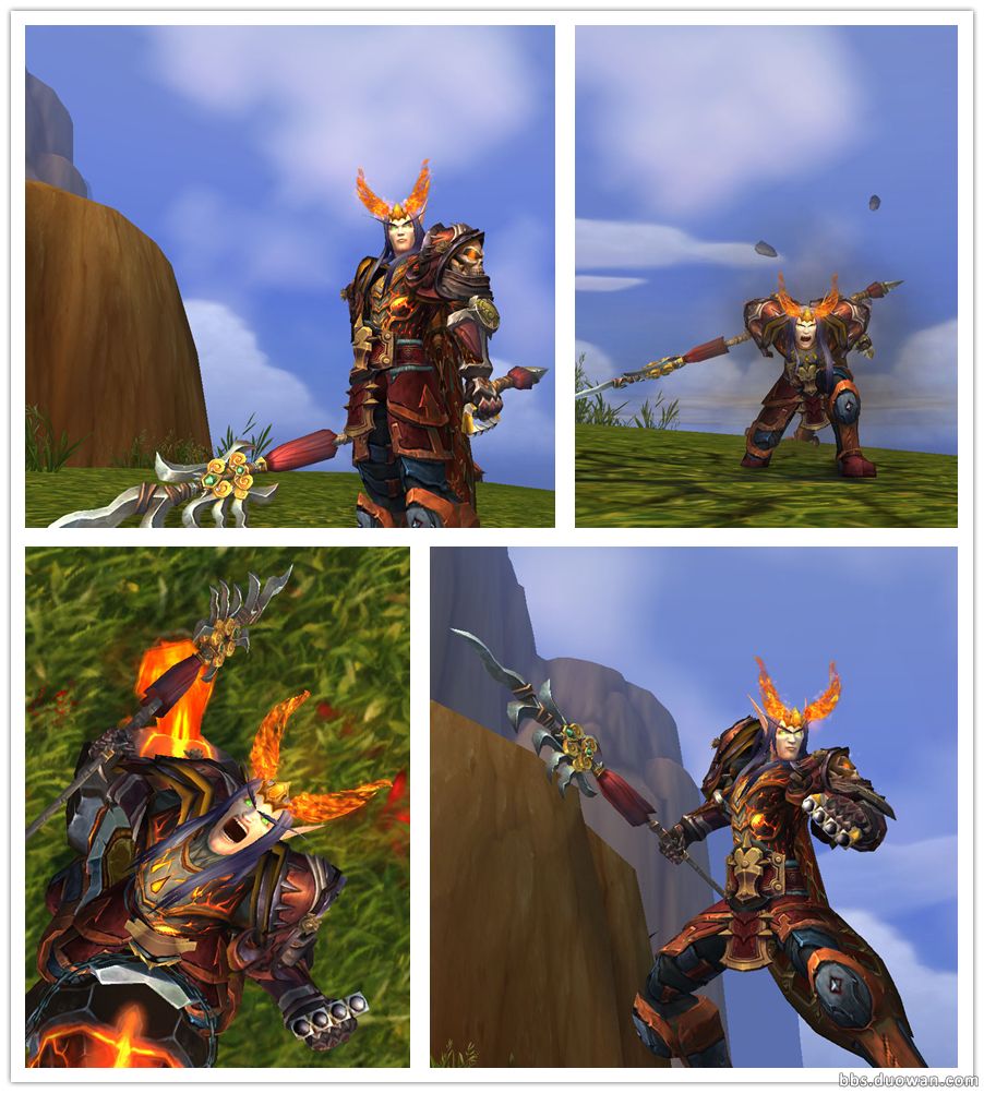 魔兽世界幻化部落,魔兽世界幻化三国群英