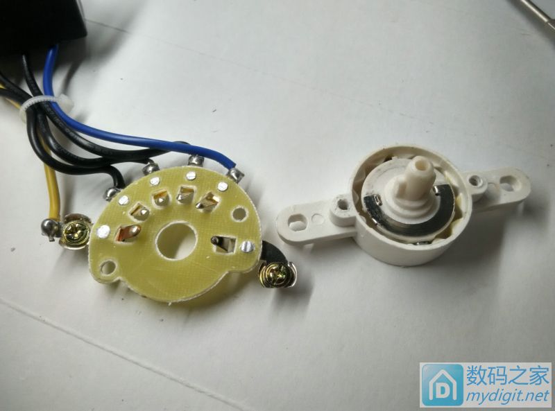 美的落地扇调速开关拆解,美的吊扇开关安装