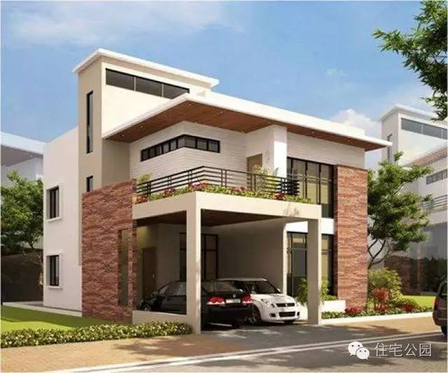 19万盖的2层3间现代小别墅,一层现代平顶别墅