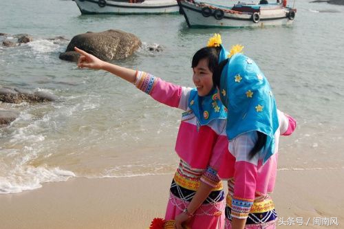 闽南惠安女服饰,惠安女传统服饰拍照