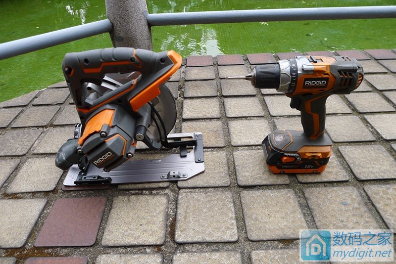 首拆RIDGID里奇GEN5X7.5寸电圆锯