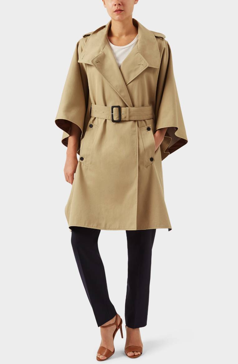 burberry风衣女士穿搭 (burberry风衣带斗篷)