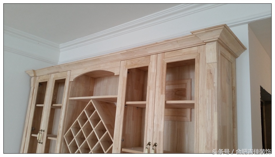 橡胶木指接板家具效果图,老王看装修