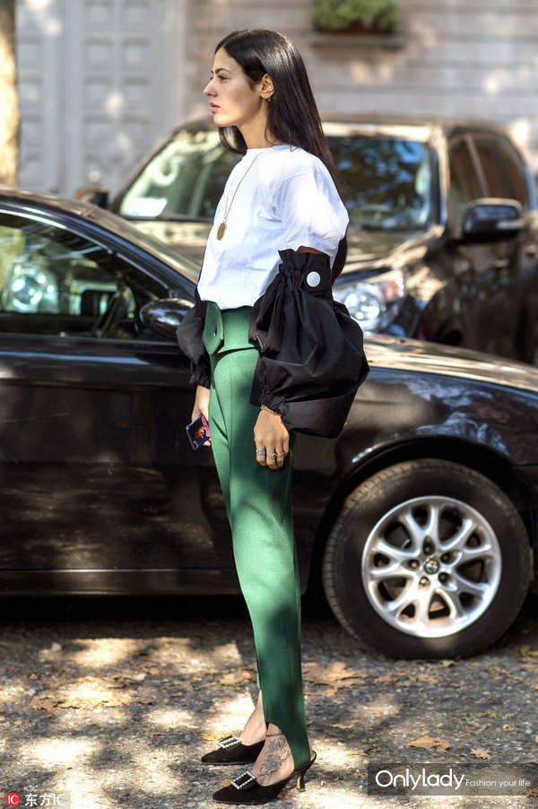 最会穿|90年代风靡全国的踩脚裤又流行回来了