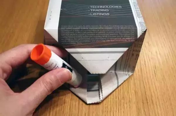 废旧报纸制作环保袋,旧报纸diy创意