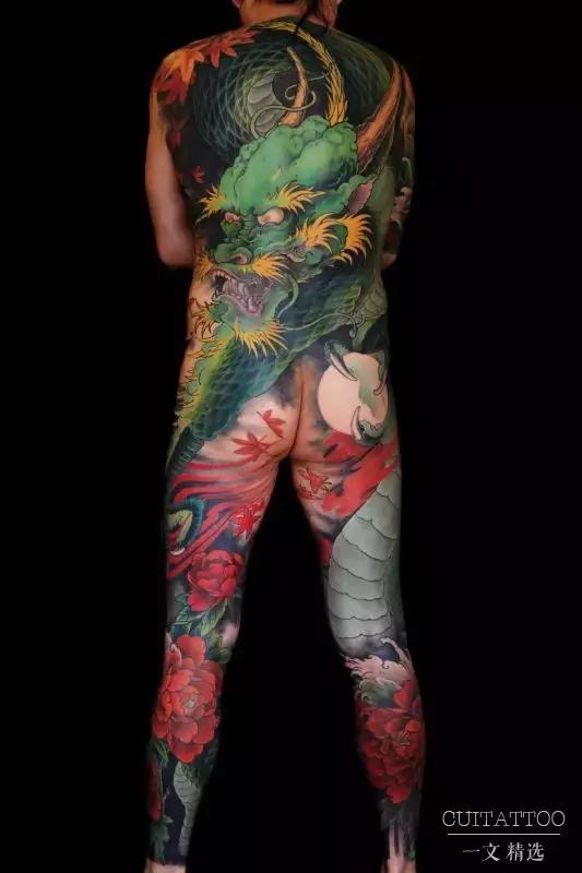 刘文龙纹身,中国古文字纹身图案手稿