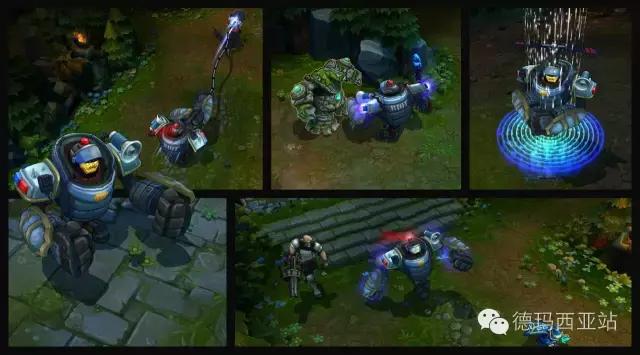 lol防爆机械人皮肤,lol男枪防暴士兵皮肤视频