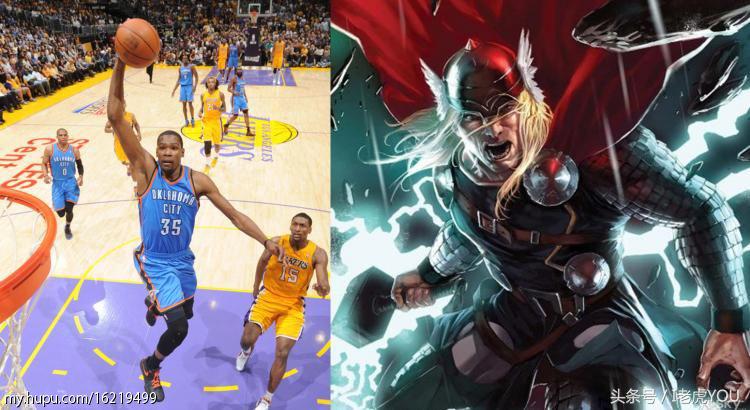 当美漫超级英雄遇上NBA球星