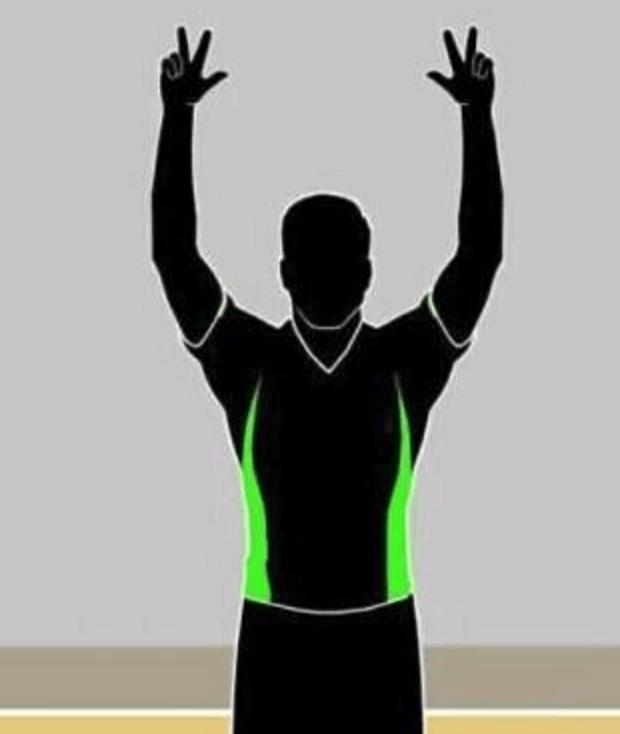 篮球比赛结束裁判应做什么手势,乒乓球裁判规则及手势图解