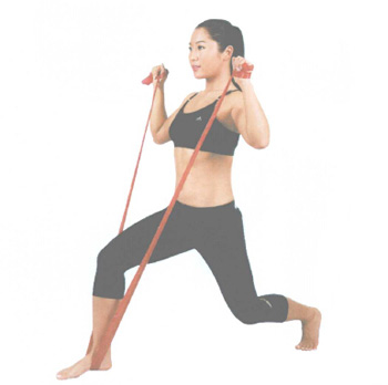 减肩部赘肉最快的方法,减力带的训练方法