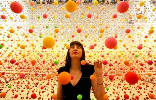 线的装置艺术作品,线的设计作品