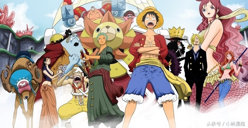 海贼王众人说路飞要成为海贼王,海贼王路飞重新启航片段