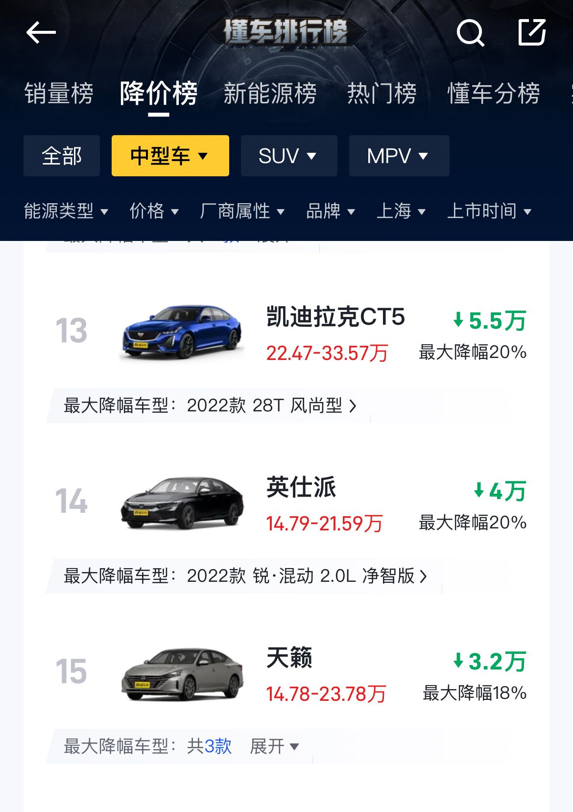 2020款凯迪拉克ct5全系优惠1万元,2024款凯迪拉克ct5刚上市有优惠吗