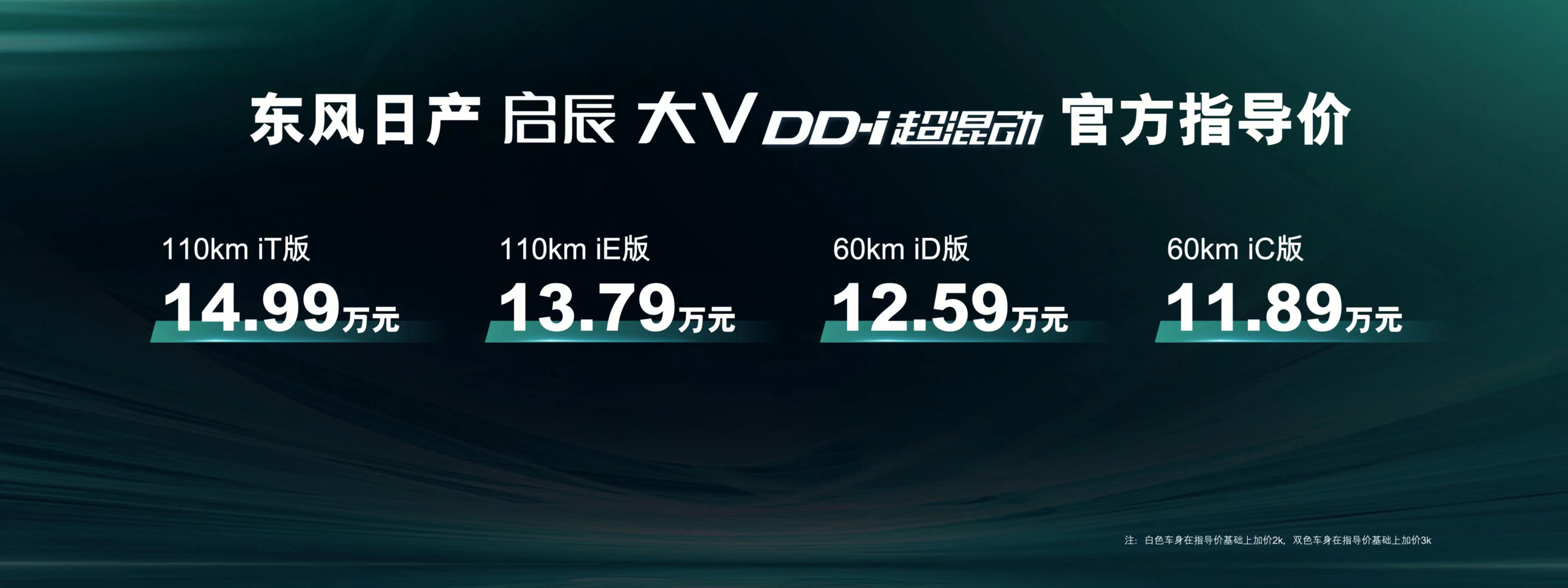 选银河L7还是它？东风日产启辰大VDD-i超混动上市，售11.89万起