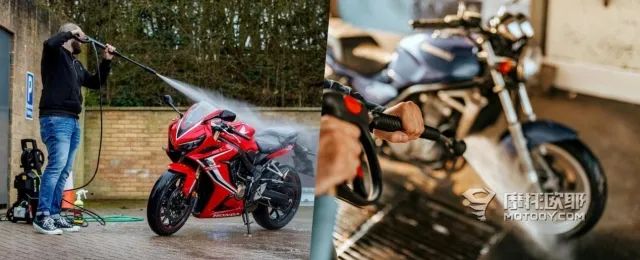 平常都是怎么清洗摩托车的,清洗摩托车说说