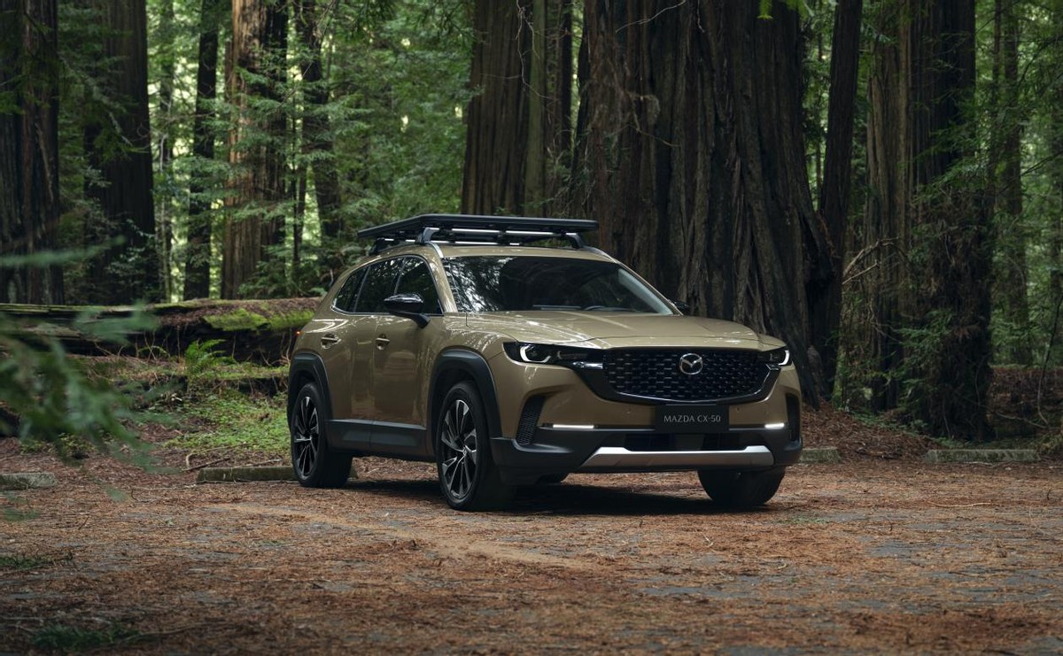 马自达cx50官宣图,马自达新款suvcx-50发布