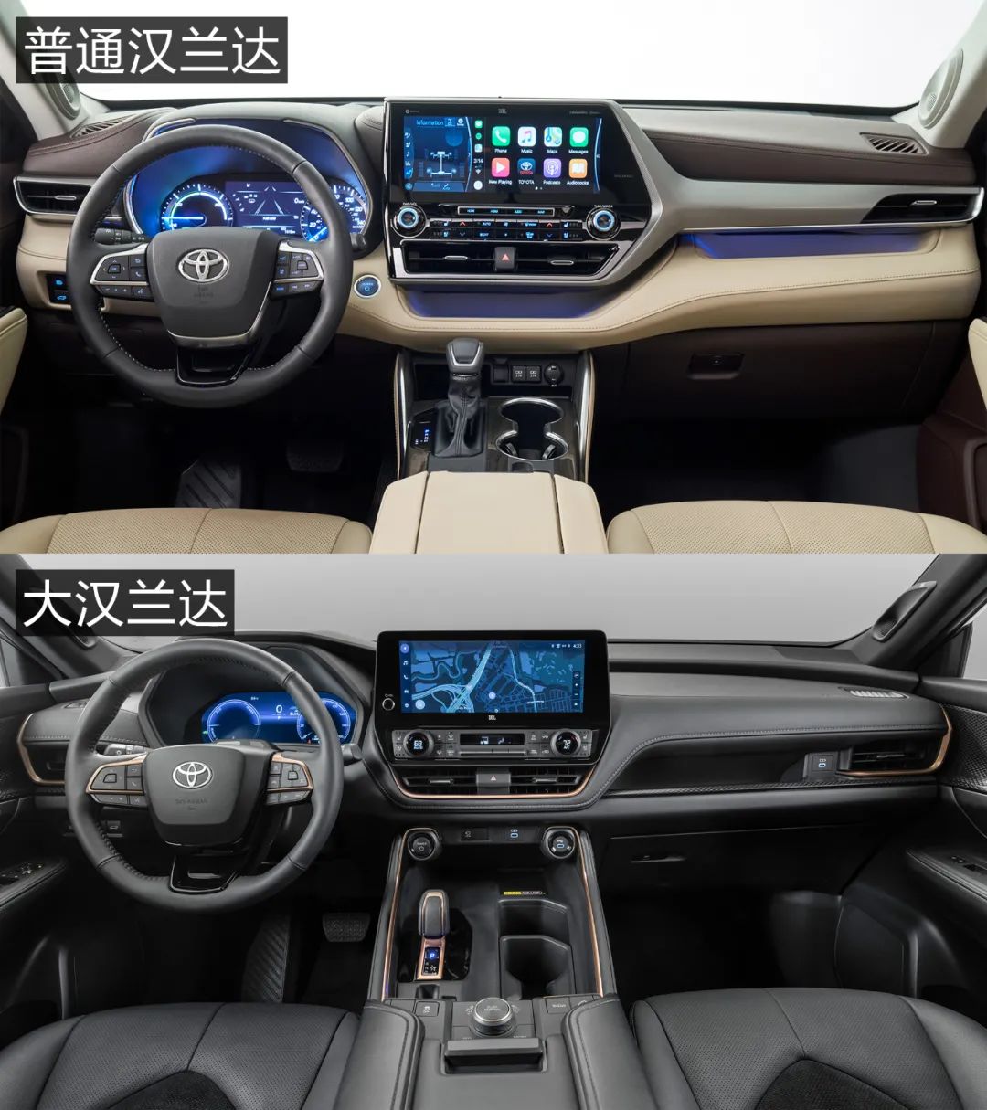 丰田威飒和汉兰达哪个空间大,丰田汉兰达空间