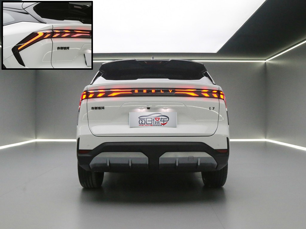 插混SUV新选择数字体验超前吉利银河L7实拍简评