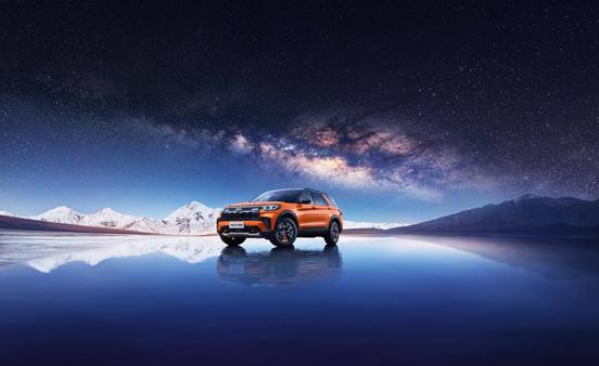 福特探险者昆仑巅峰版硬核驾临,豪华福特探险者赤金版