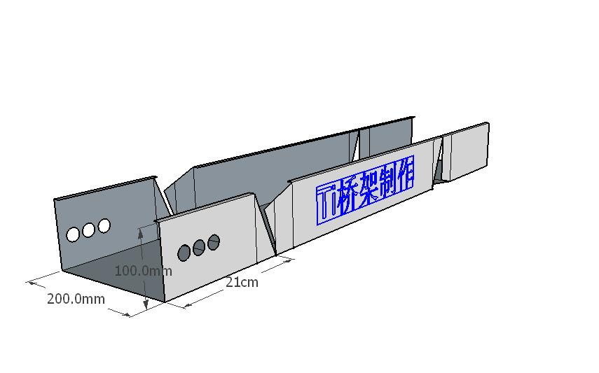 桥架弯头制作与计算100x100,桥架弯头爬坡度制作最简单方法