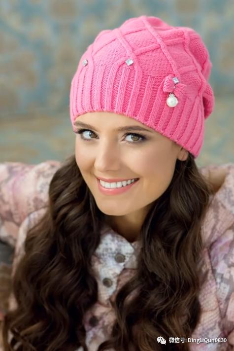 针织帽子简单款好看的,纯手工针织年轻人戴的帽子教程