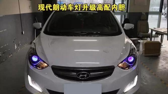 许格速腾改装LED灯泡案例,许格家改车灯