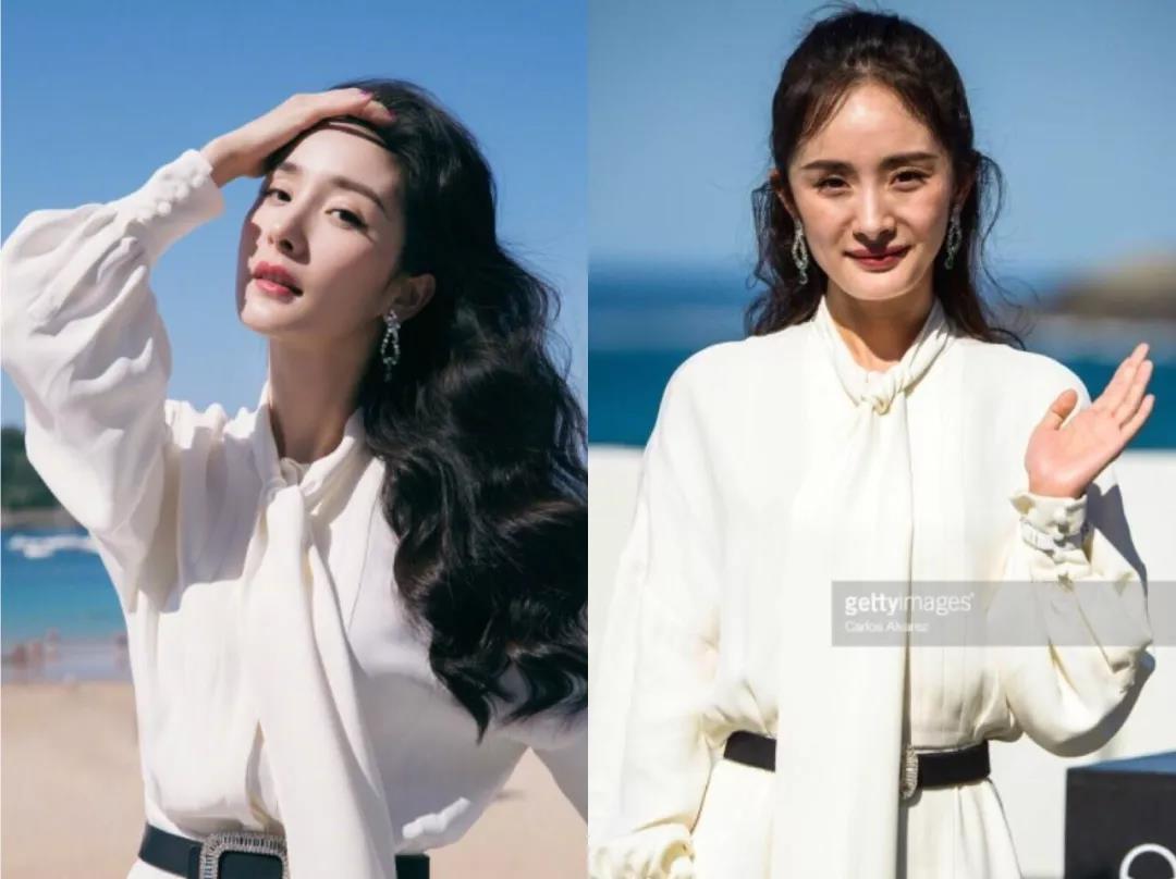 杨幂脸崩了吗,如今32岁的杨幂脸竟然垮成这样了