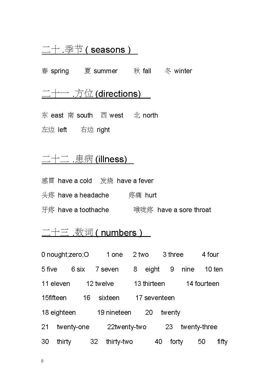 初一英语单词必背跟读视频,初一英语必背单词速记