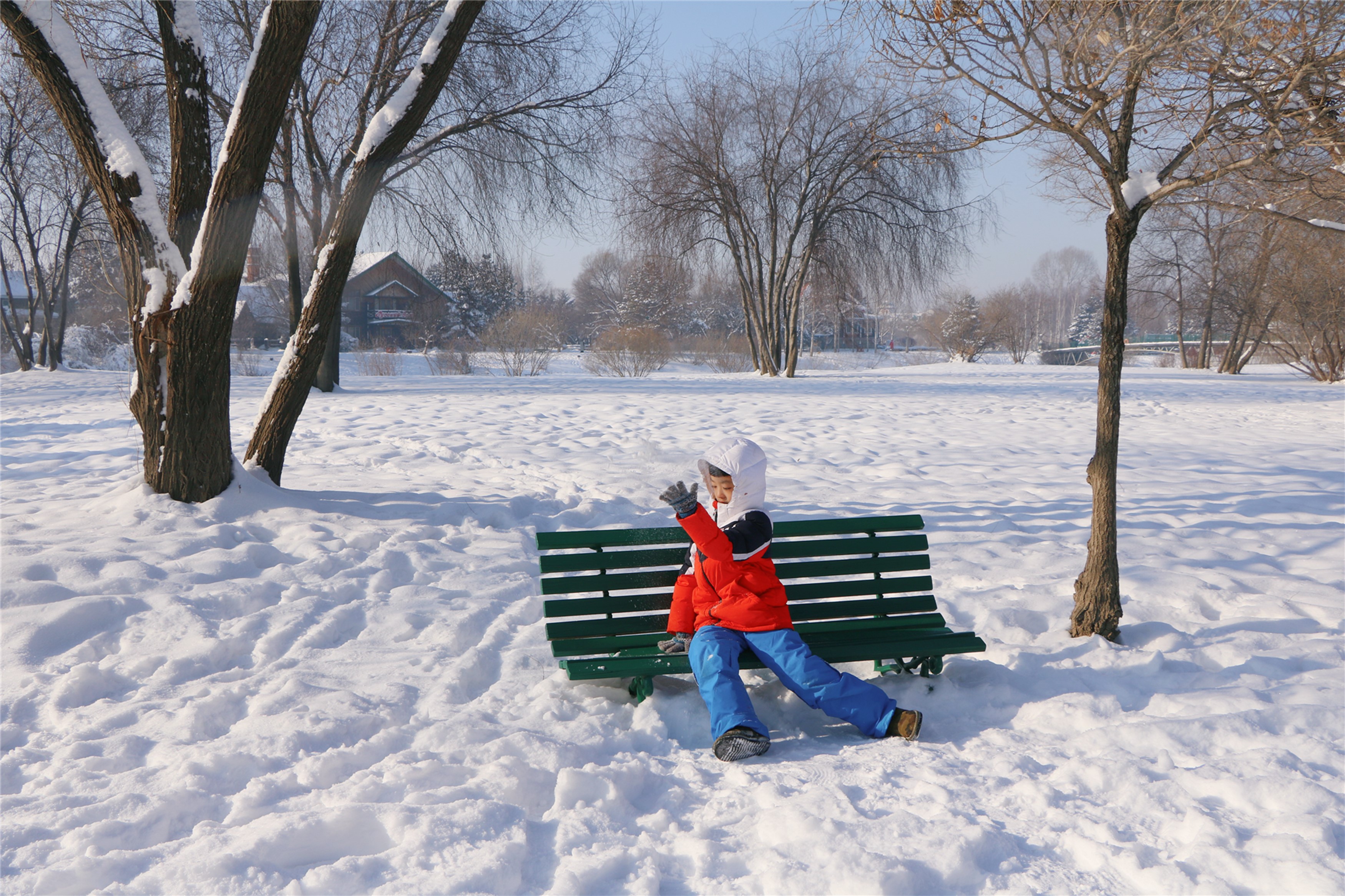 伏尔加庄园和俄罗斯风情小镇,伏尔加庄园浪漫的俄式冬季