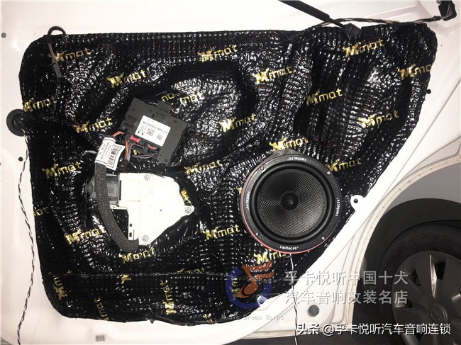 斯柯达山水音响改装,斯柯达野帝改装隔音棉